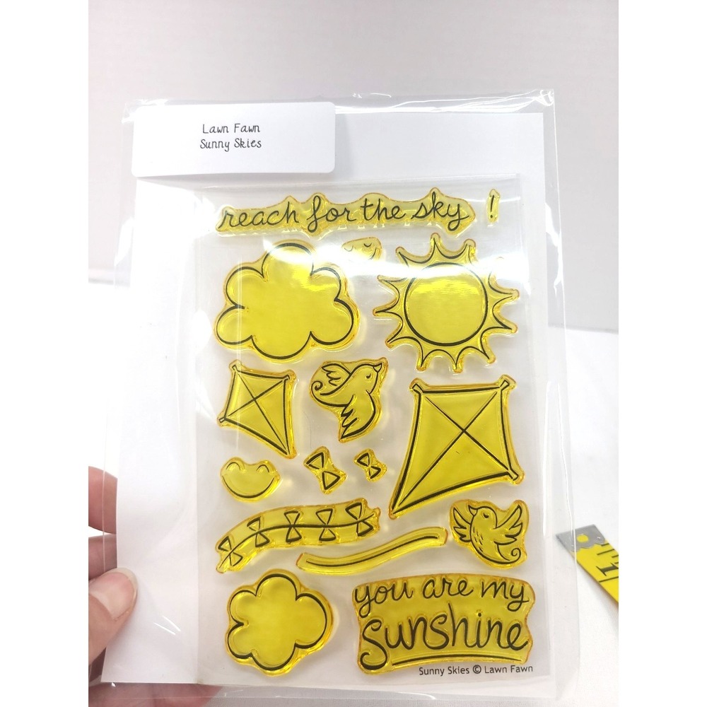 Scrapbooking Stamp Set Lawn Fawn‎ Sunny Skies